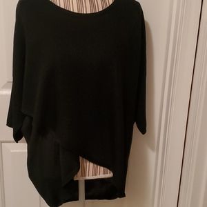 New Cremieux Black Sweater Large